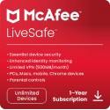 McAfee LiveSafe 2023 -Unlimited Devices, 1 Year