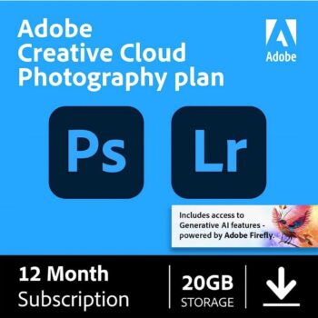 Adobe Photography with 20 GB
